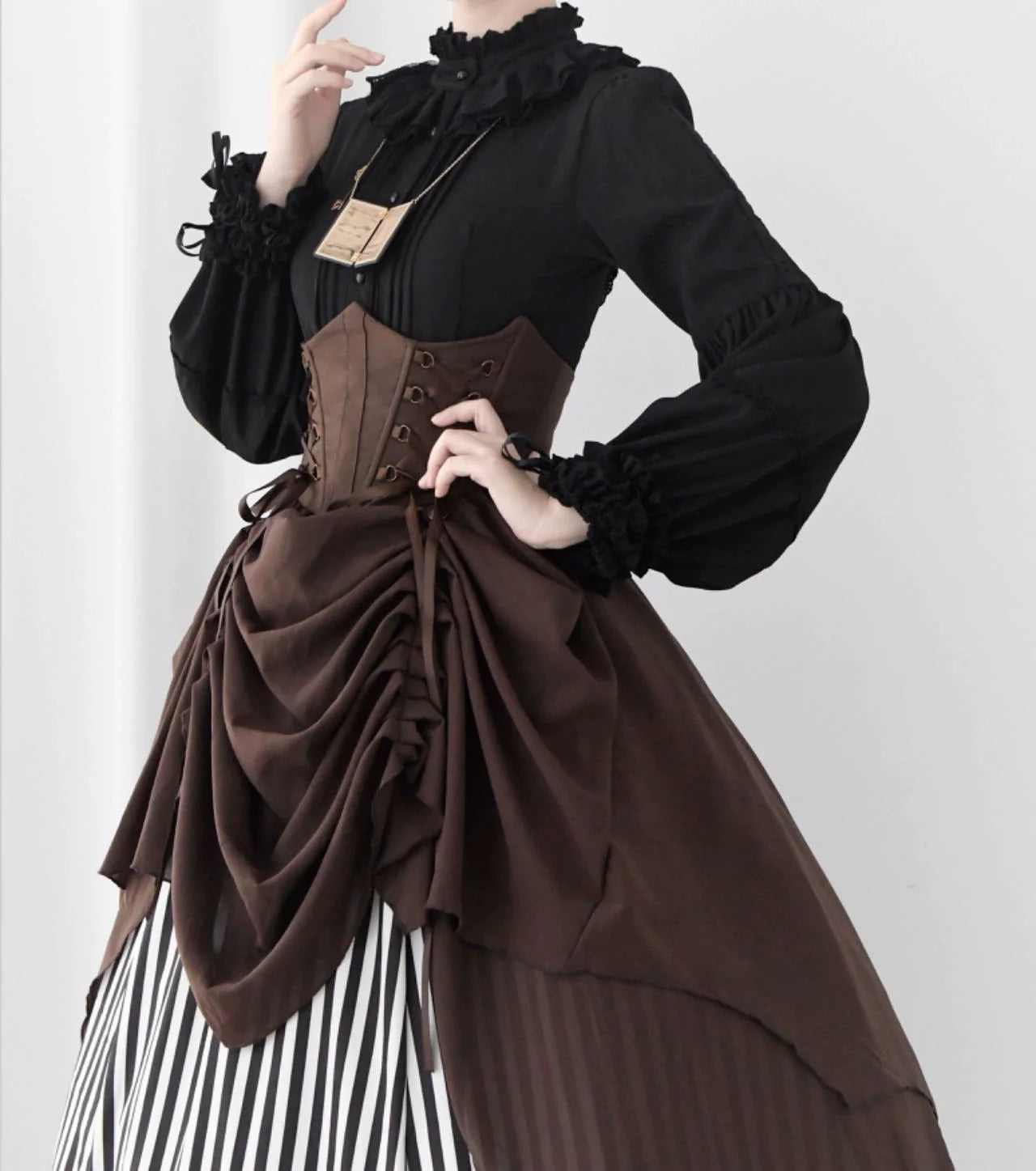 DMFS Lolita - Ever-Changing Enchantress - Classic Lolita Blouse, Tightening Hime Sleeve