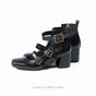 Black - Mid Heel / 34