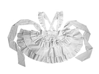 CATCOCOON - Doll Gift Box - Gothic Striped Blouse and Skirt Separates - White Striped - SK Only / M