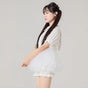 30cm / White / Small Waist 58–75cm
