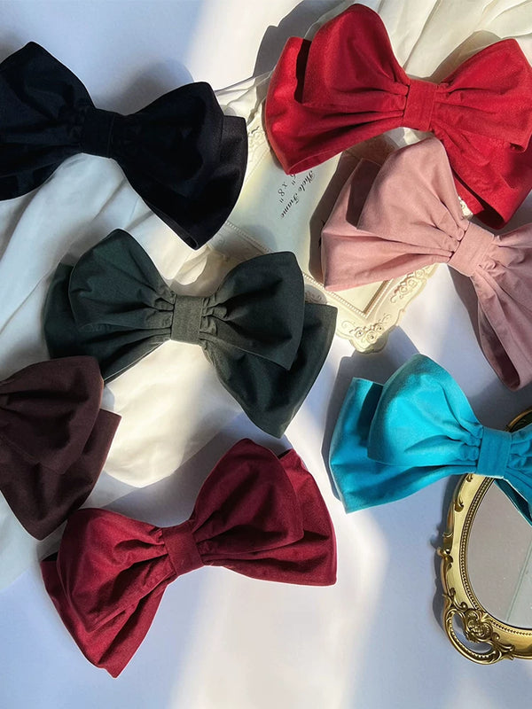 With PUJI - Wishing Star - Lolita Hair Accessory, Bow Detail product view