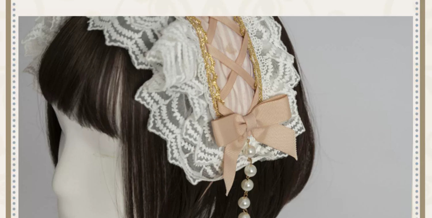 OCELOT - Chiffon Classic Lolita OP Dress - Long Sleeve OP Dress