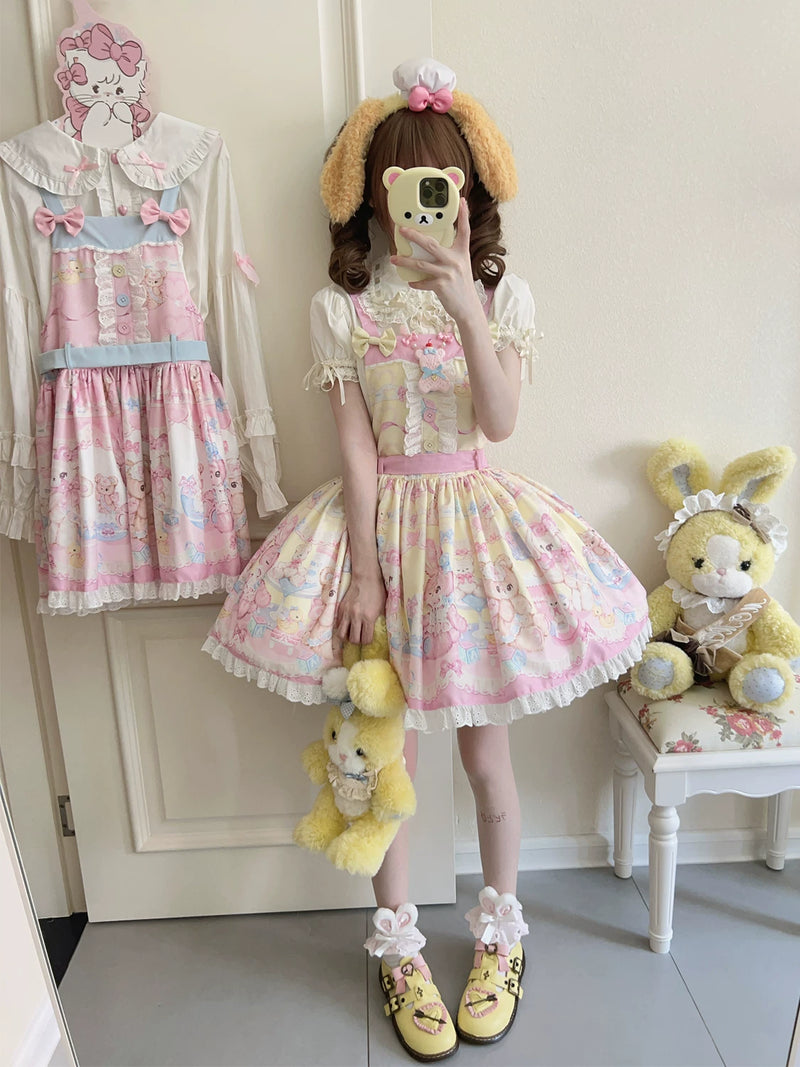 Hanguliang Sweet Little Bear JSK Dress