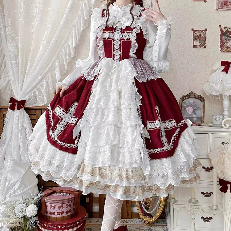 Candy Souffle - Angel Type II: Woven Spirit JSK Dress Set - detail view 2