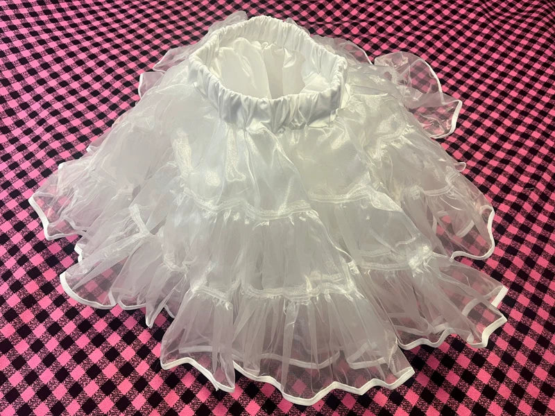 Salted Cream - Cloud Volume - Tiered Tulle Lolita Petticoat