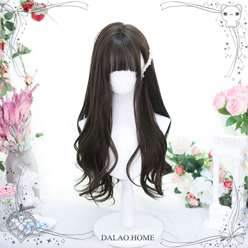 Dalao Home natural long curly Lolita wig - view 14