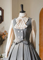 Smoke Grey Waistcoat / Ready Stock / M