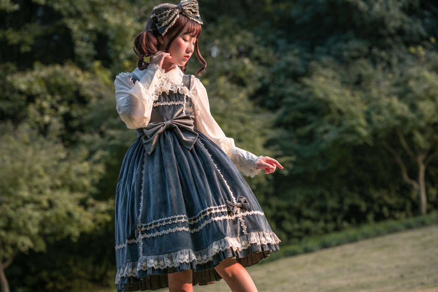 Infanta - Honey Sugar - Pure Velvet Lolita JSK Dress