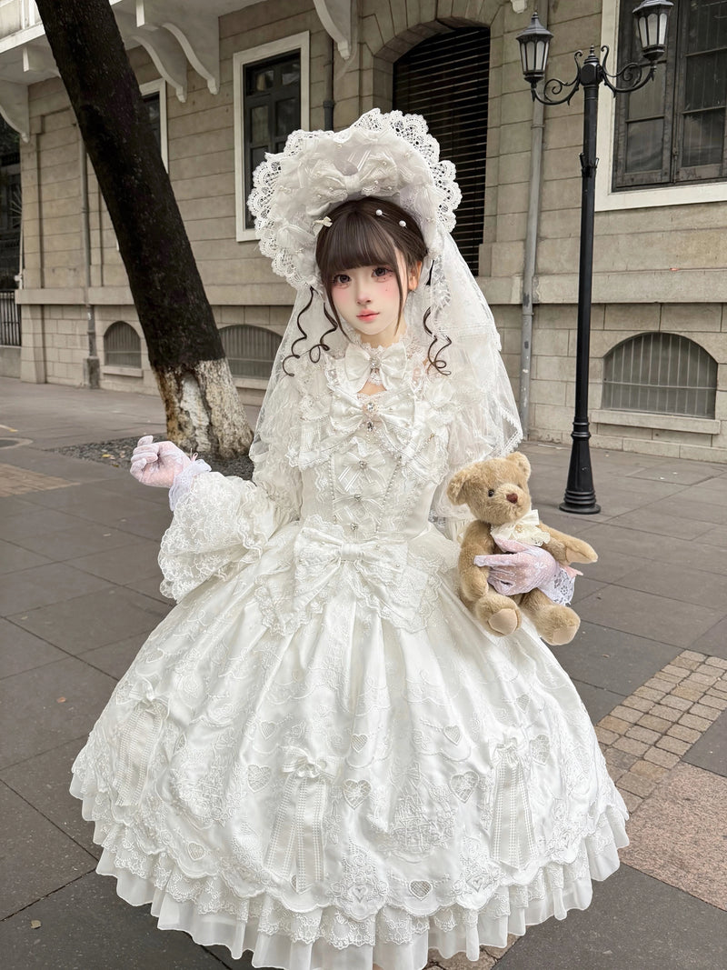 Floating Light Box - Floating City Spinning Poem - Sweet Lolita JSK