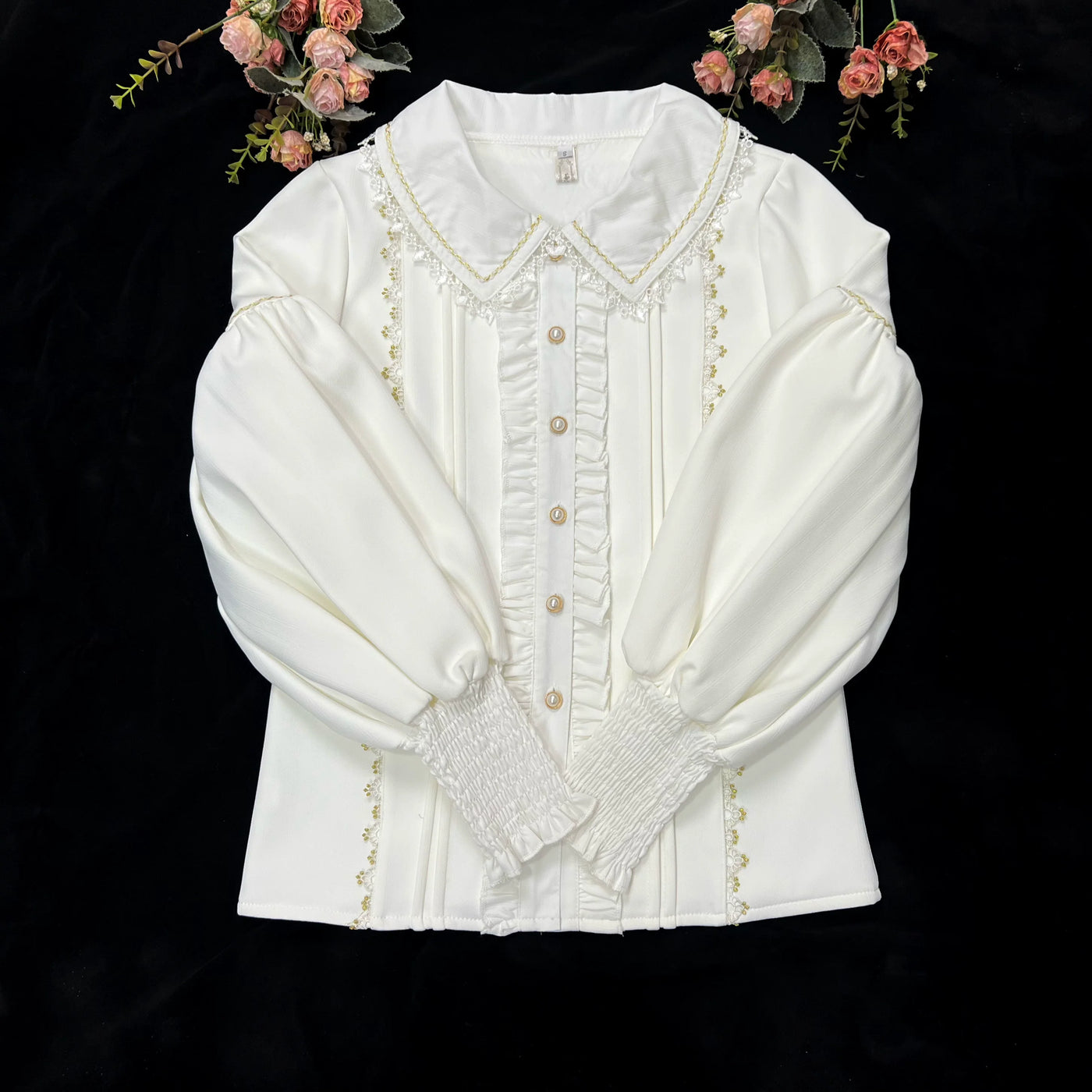 DMFS Lolita - The Heart of the Rose - Elegant Retro Lolita Skirt High Waist SK Blouse