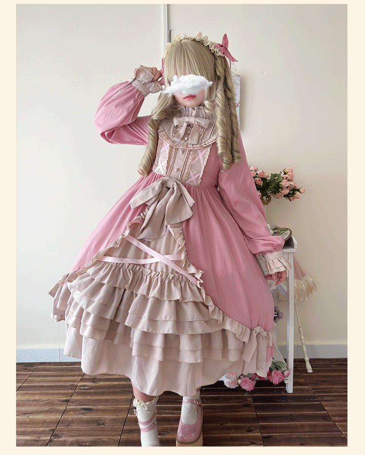 Niu Niu - Halloween Plus Size Lolita OP Dress - OP Dress