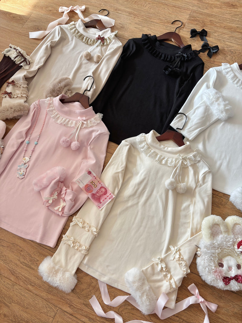 Cat Upon Cat Little Furball 280 Winter Layering Top — additional product view