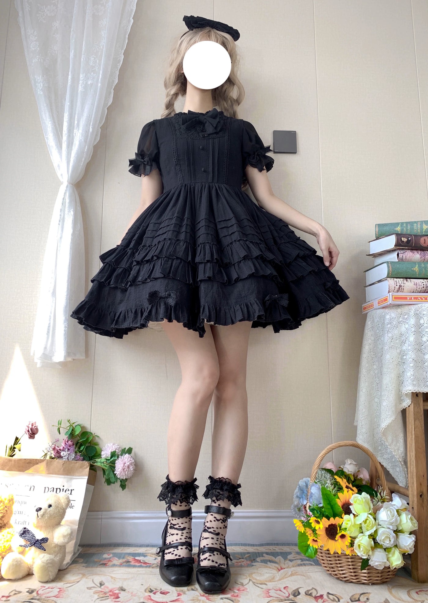 Strawberry Witch - Elegant Lolita Jumper Dress Solid - Color JSK JSK Dress