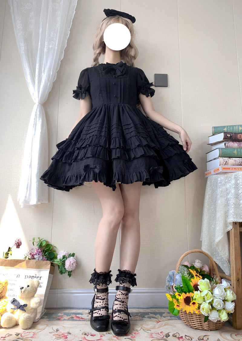Strawberry Witch - Elegant Lolita Jumper Dress Solid - Color JSK JSK Dress