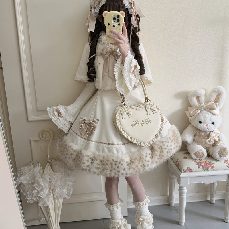 Zhisha Sea Fluffy Cat Lolita Cape & Dress Options — additional product view