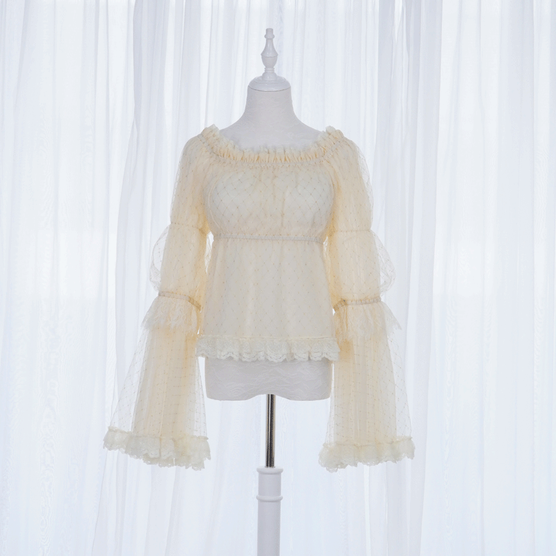 Huaxia Cat - Unicorn - Pale Blue Unicorn-Print JSK Dress