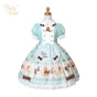 Mint Green OP Set (OP + Front Panel + Brooch + Apron) / Size 01