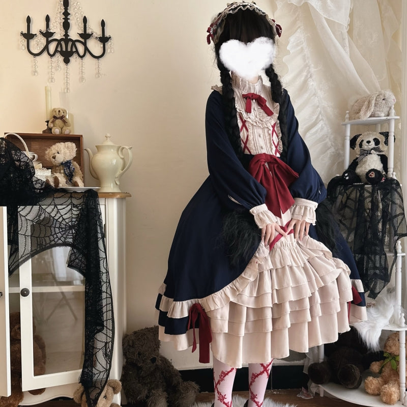 Niu Niu - Halloween Plus Size Lolita OP Dress - OP Dress