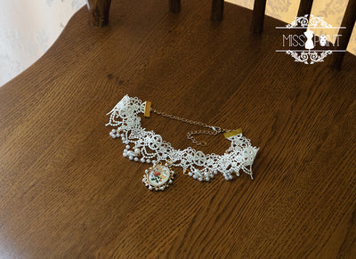 Elegant Lolita Head Accessory lace necklace