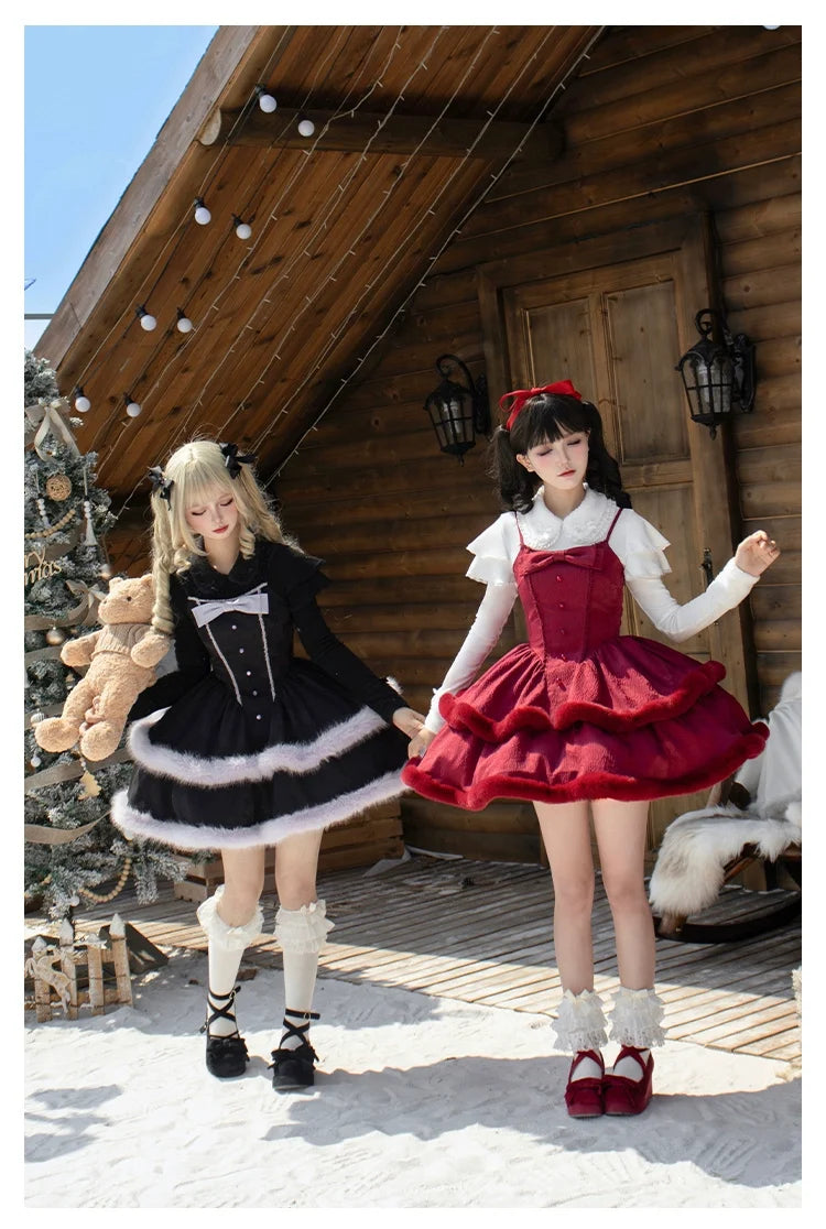 With PUJI - Sweet Lolita Innerwear Autumn and - Winter Lolita Sweater Other Surprise