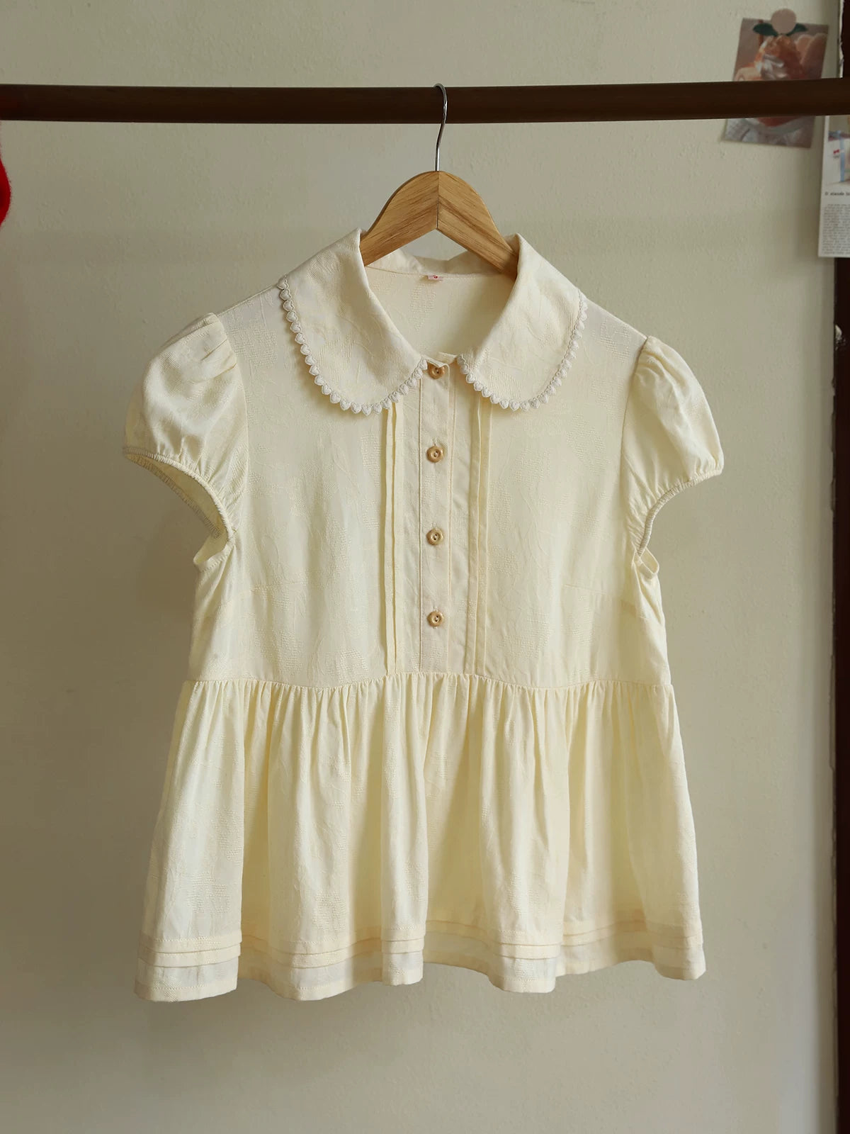 Baozi Pig - Apple Orchard - Blouse, Vest or Underskirt in an Apple-Themed Three-Piece Coordinate