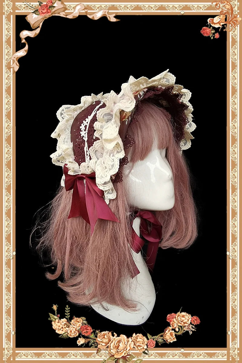 Infanta - Sweet Lolita Accessories Bonnet KC - Socks Beret Socks