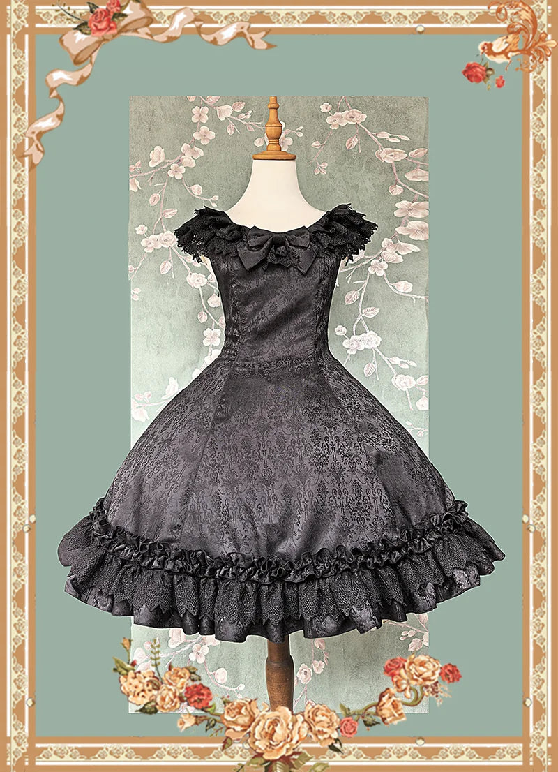 Infanta - Floral Canon - Tonal Jacquard JSK