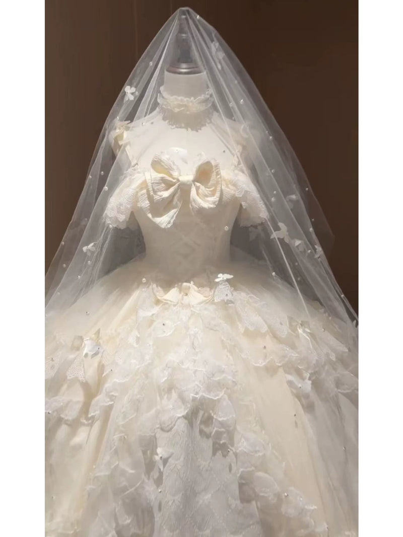 Emoji Dream - Formal Lolita Ballgown - Off-the-shoulder one-piece