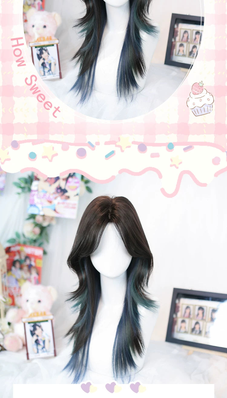 Dalao Home Mengqing highlighted straight wig - additional view 3