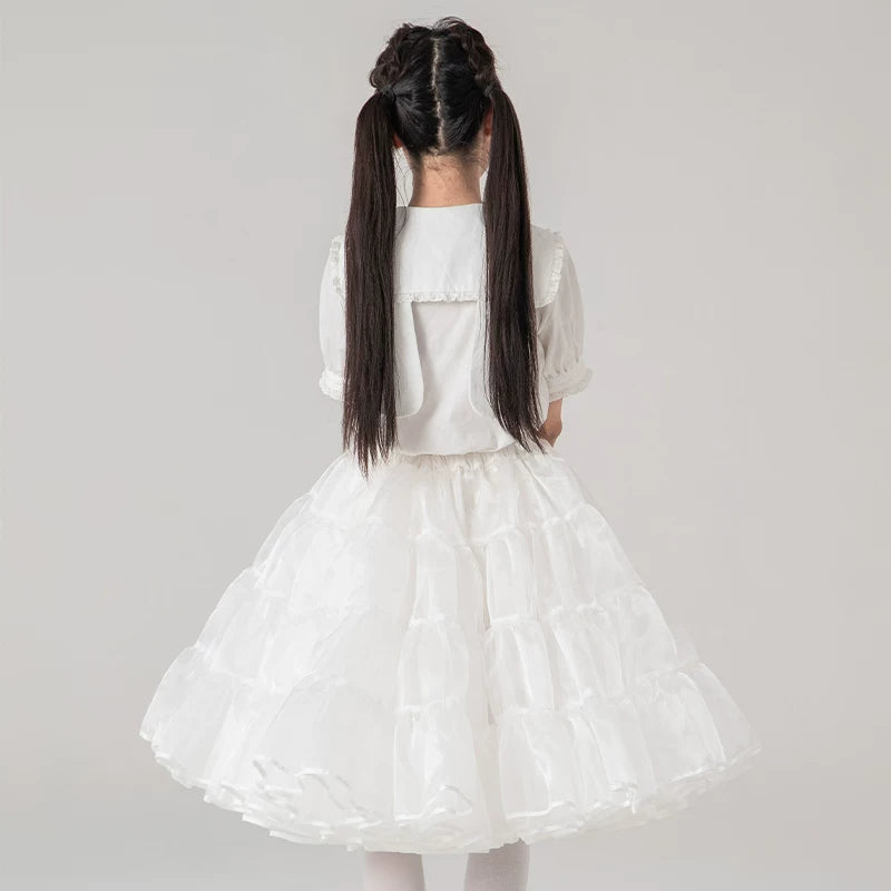 逸斓汀雨 - 60cm 多蓬度 汉服适用 无骨软纱裙撑 - 细节图 4