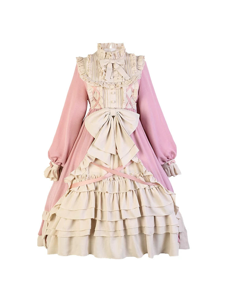 Cream Sweetheart Doll-Inspired Lolita OP Dress — additional product view
