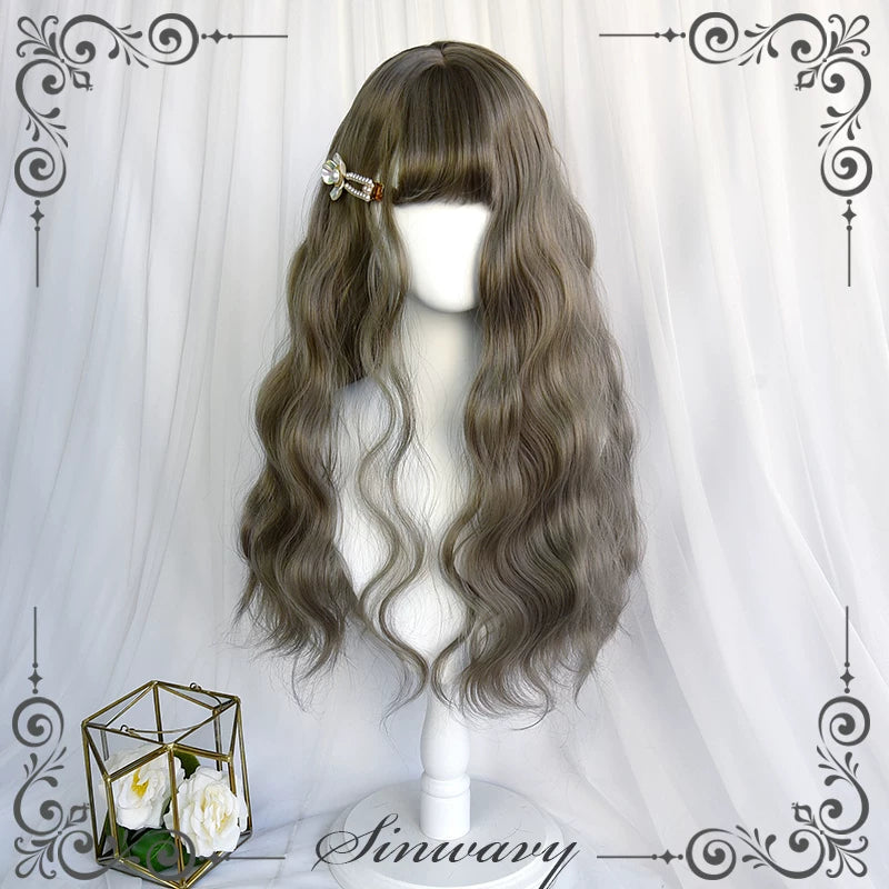 Sinwavy voluminous wool-curl wig with airy fringe - view 6