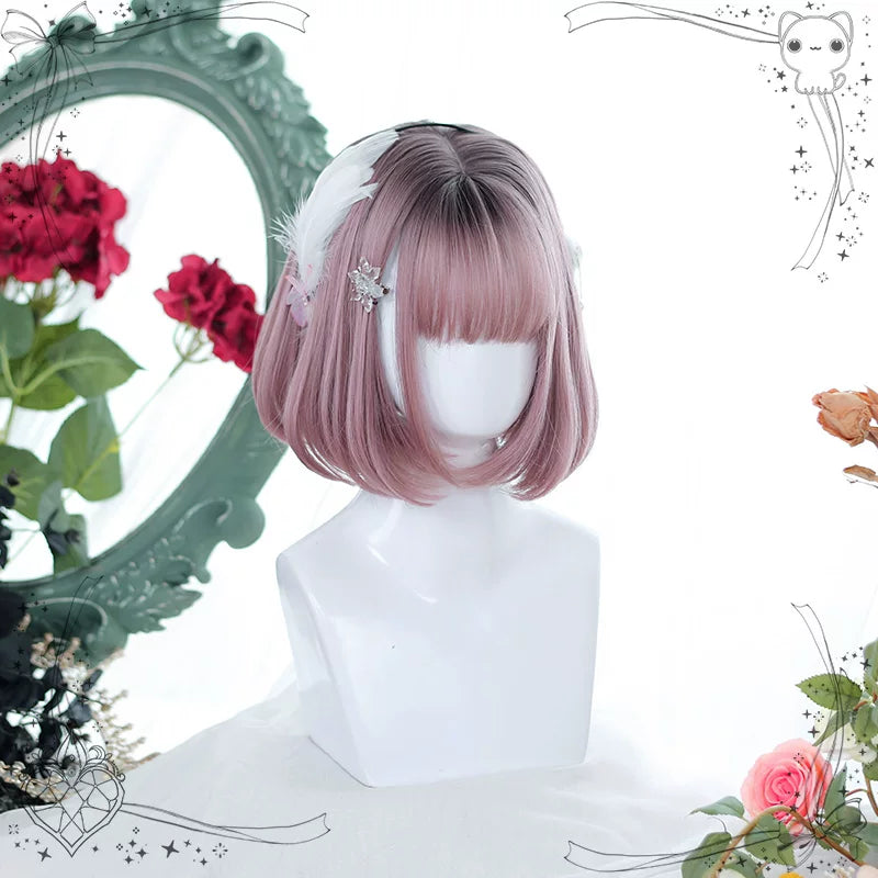 Hanchuan short bob wig with light fringe - view 3
