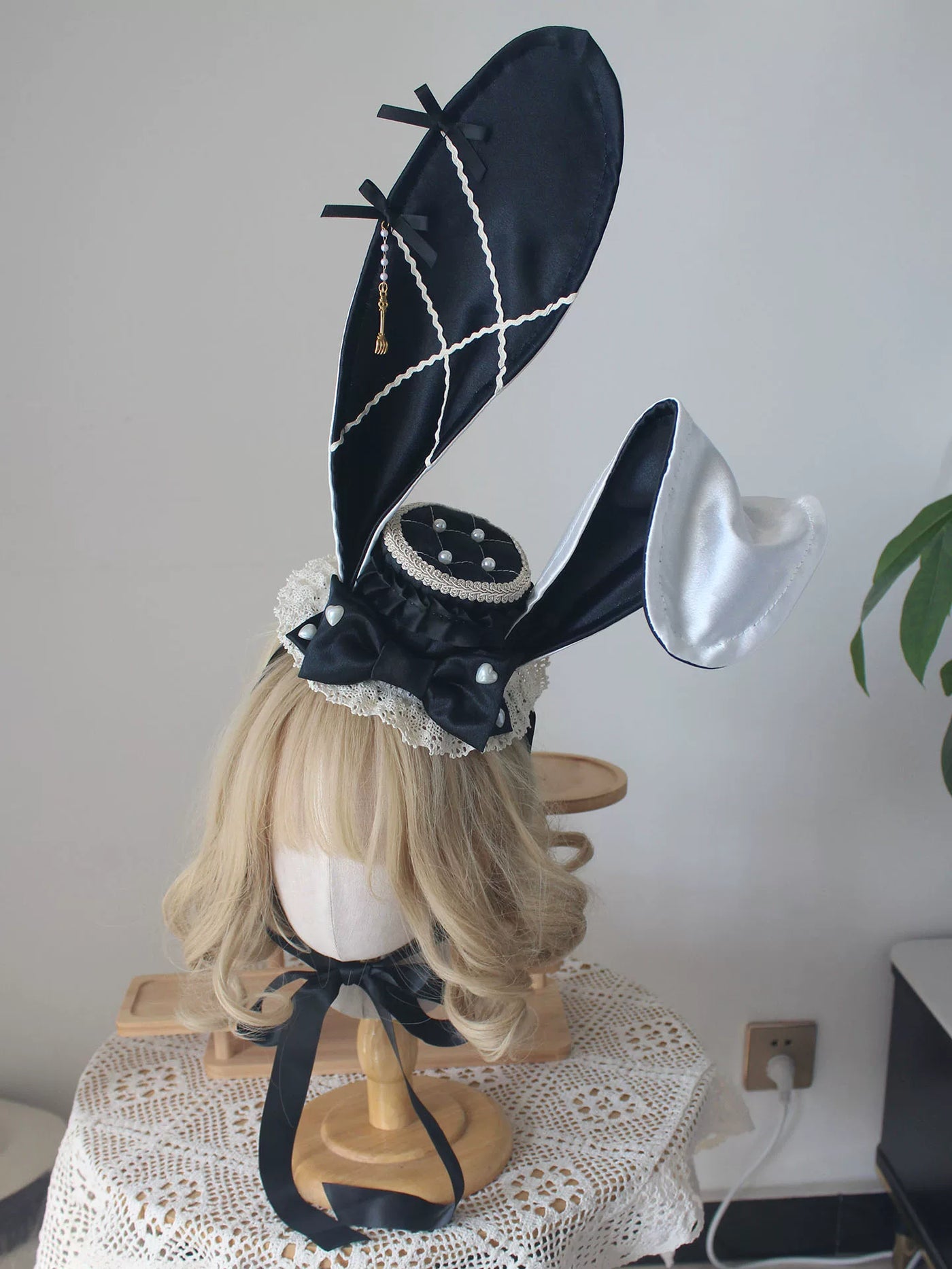 Deer Girl Handmade - Brulee Rabbit - Rabbit-Ear Headwear with Shapeable Ears
