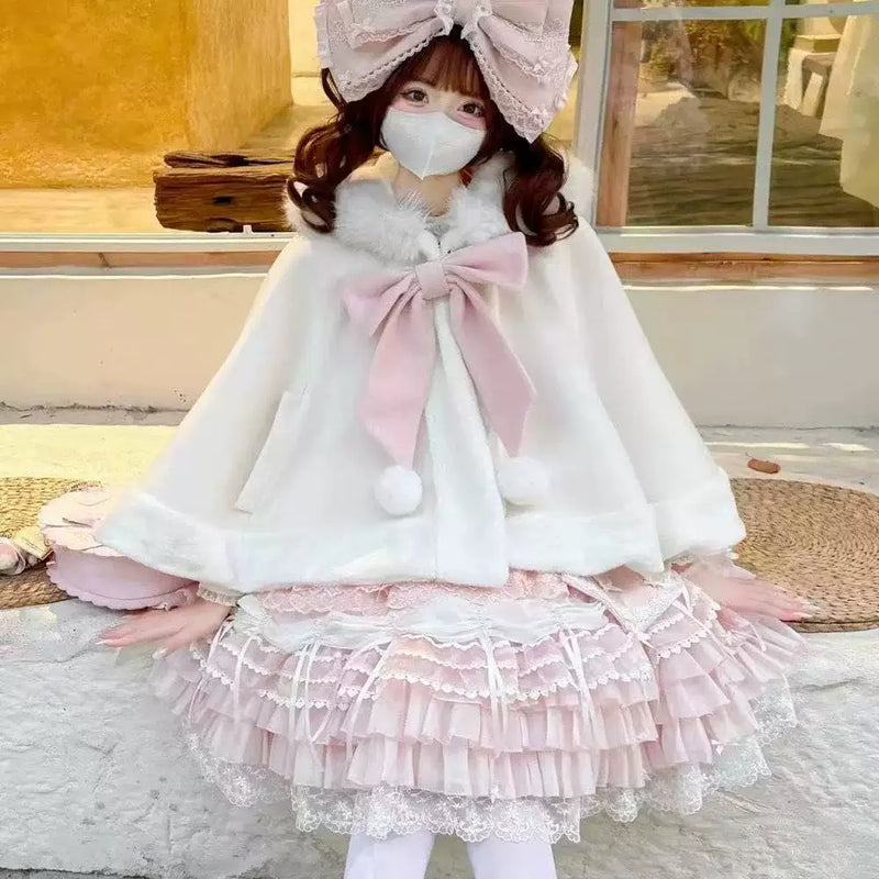 Qiqi House Bunny-Ear Loose Lolita Cape — additional product view