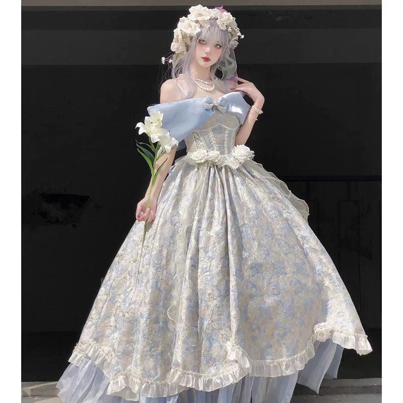 Flora Muse - Romanesque Garden Lolita Ballgown - Off-shoulder formal