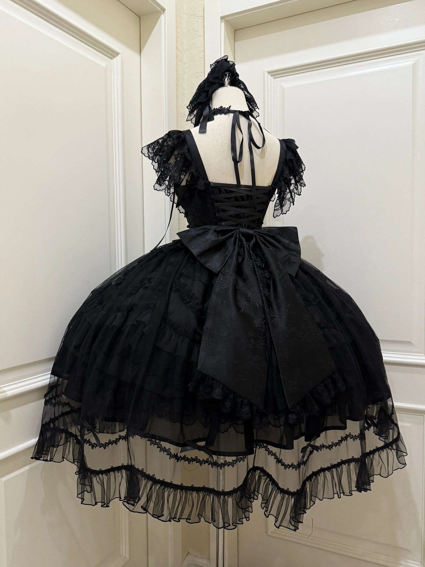 White Sugar Girl - Eternal Vow - Sweet lolita JSK with fitted corset