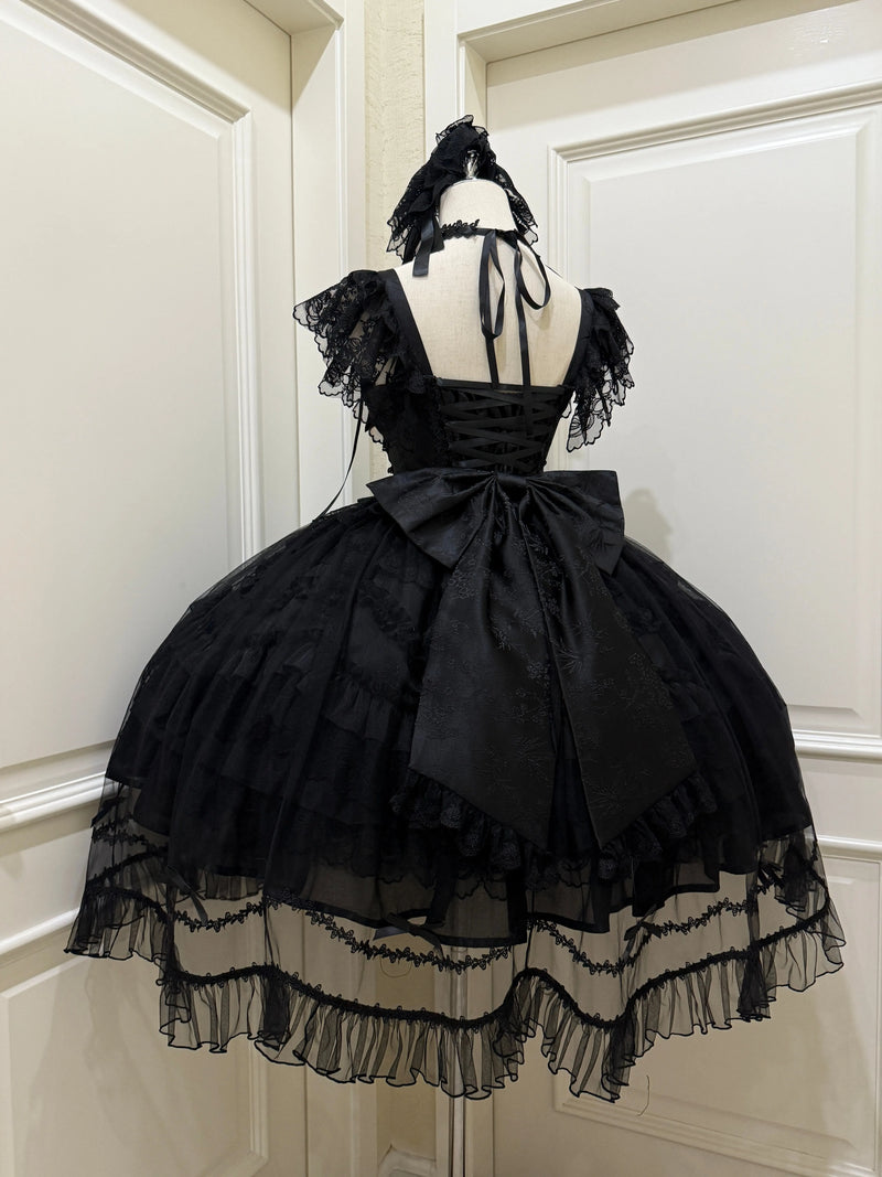 White Sugar Girl - Eternal Vow - Sweet lolita JSK with fitted corset