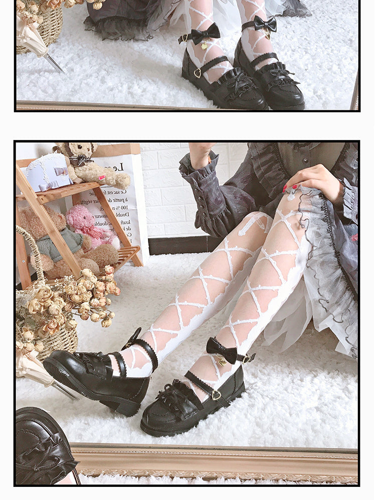 Roji Roji - Thorn Kiss - Lolita Thigh Stockings Lolita Pantyhose
