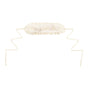 Ecru Cat Ear Universal Headband - In Stock