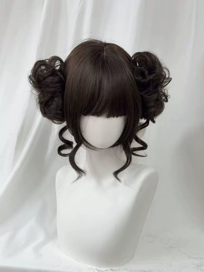 Kunkun Fish Kitten Signal twin-tail bob wig - view 5