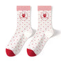 Heart Polka Dots-Red / One Size