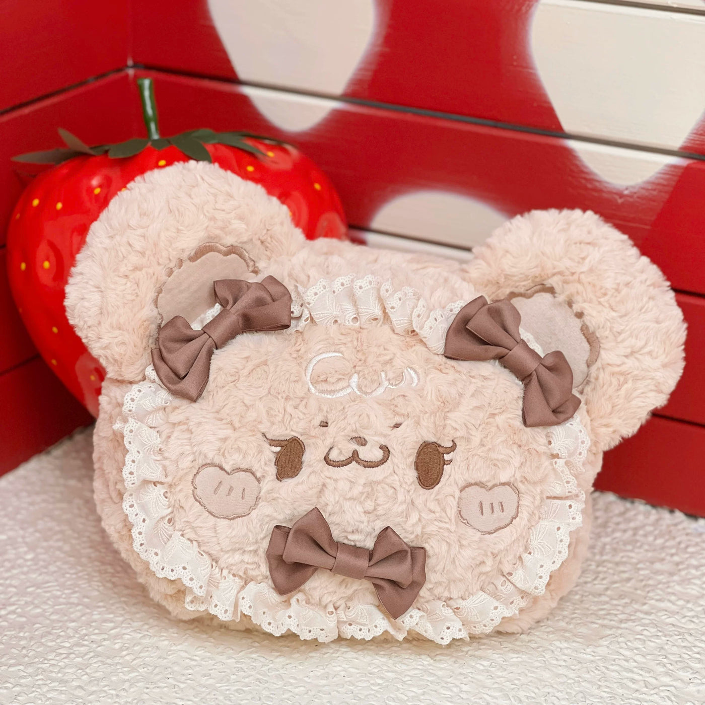 Lolita Collection - Plush Bear Bow Backpack - Individually Selectable