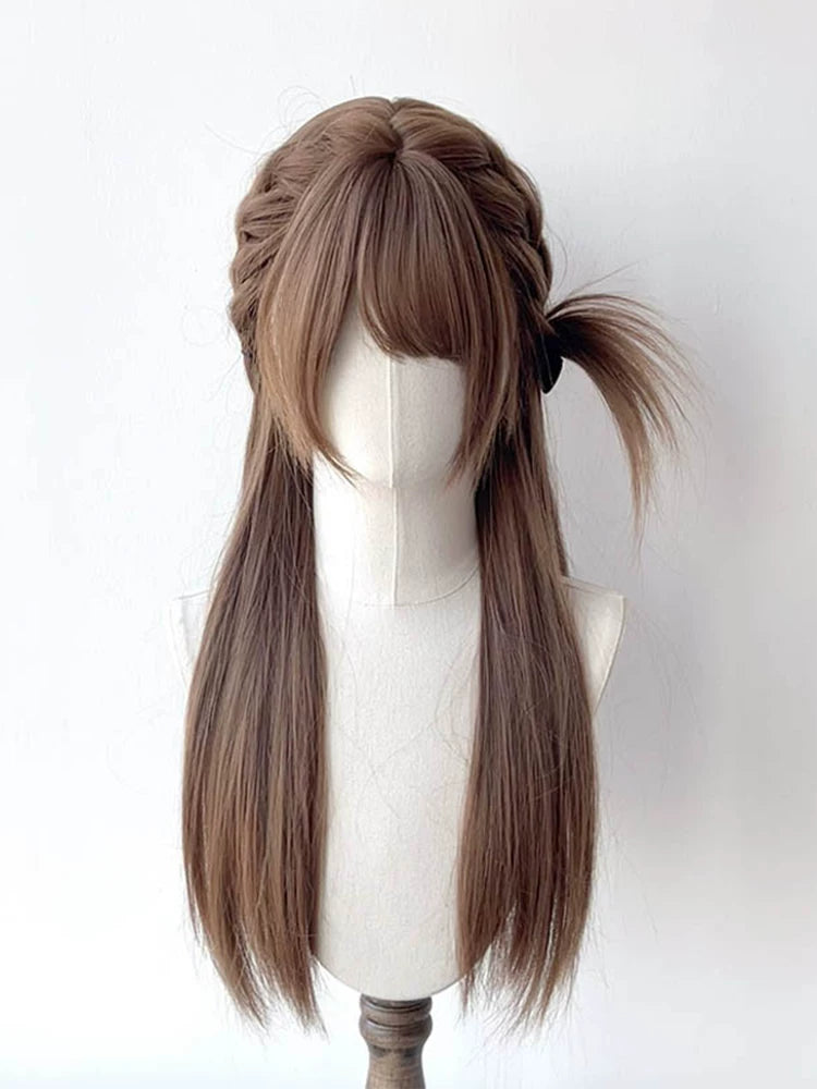 Kunkun Fish flaxen blonde long straight wig - view 5