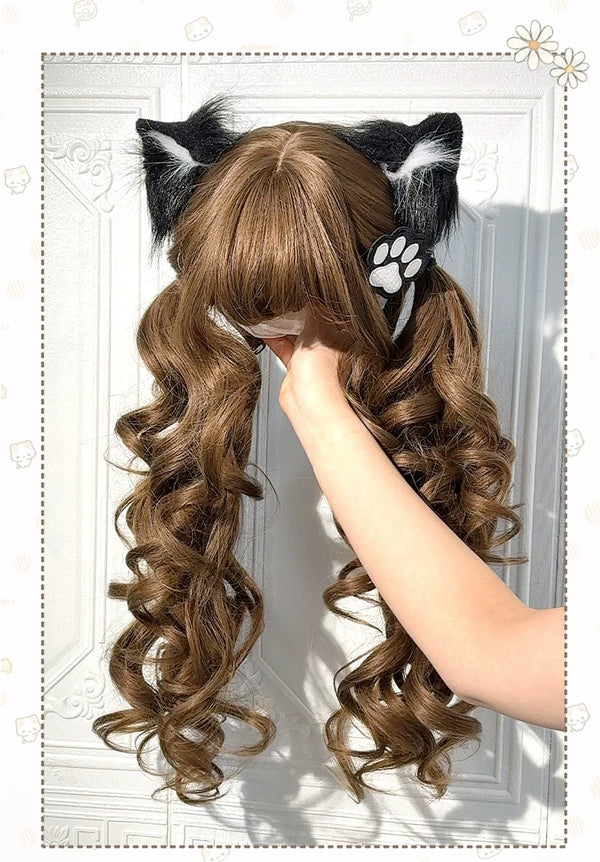 pre-tied Lolita twin-ponytail wig - additional view 1
