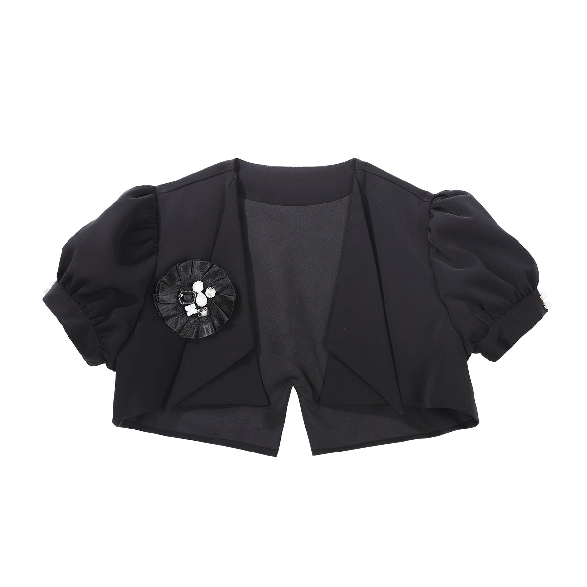 Designer's Gift - Shard Gem - Gothic Lolita Skirt Suit with Pointed-Collar Sleeveless Shirt