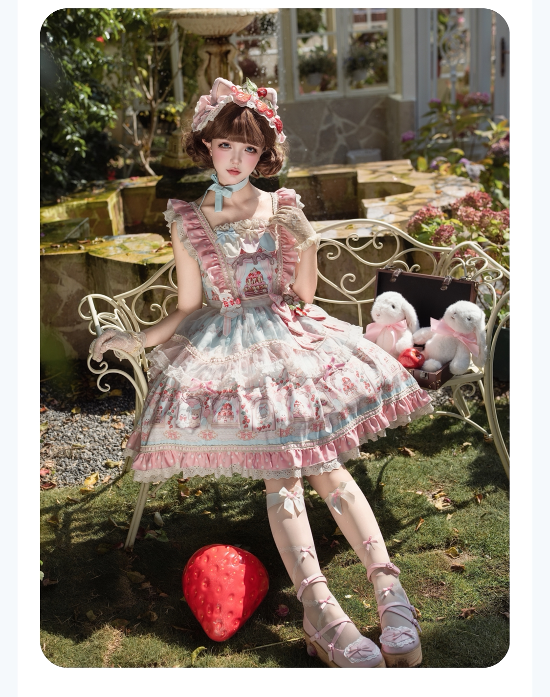 Jelly Girl - Sweet Lolita Spring Dessert - Sweet lolita JSK dress
