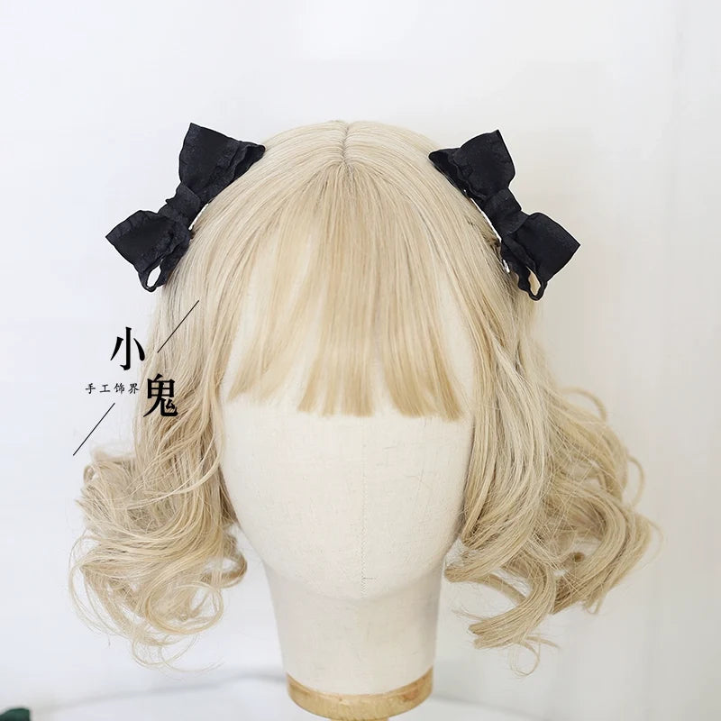 Xiaogui - Cute Lolita Headwear Ponytail - Hairclips Daily Lolita Accessories Headwear