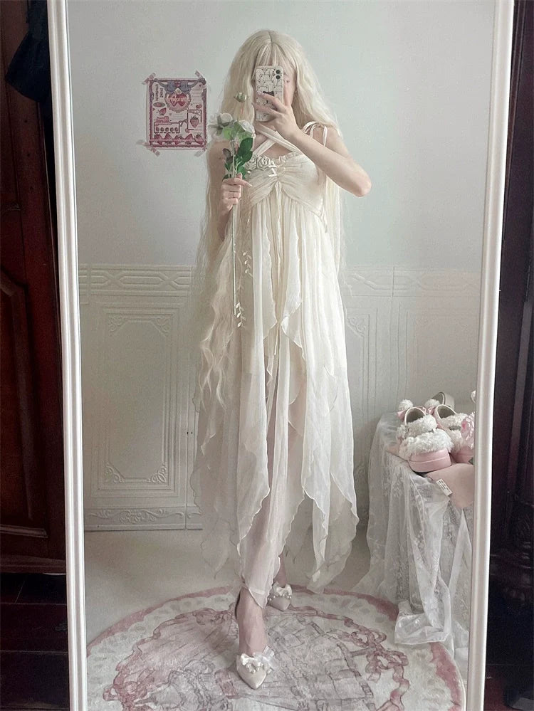 Letters from Unknown Star - Letters from Unknown Stars - Daily Lolita JSK Dress Summer Elegant Dress