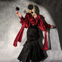 (Set) top + mermaid skirt (waist cincher and neck accessory included) / S